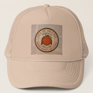 orange county, ca, USA Trucker Hat