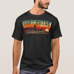 Orange County CA Vintage Huntington Beach T-Shirt
