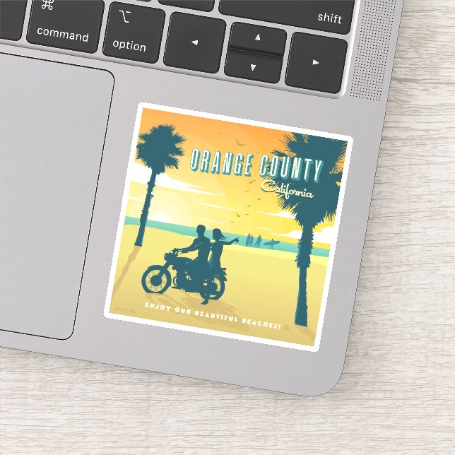 Orange County, California Beaches (Detail)