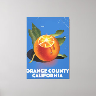 Orange County California Canvas Print