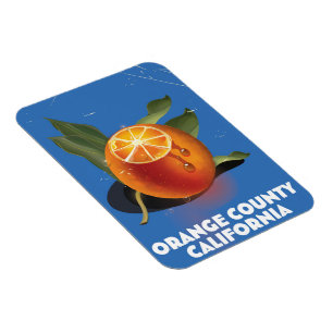 Orange County California Magnet