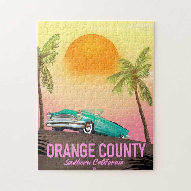 orange county California USA Jigsaw Puzzle (Vertical)