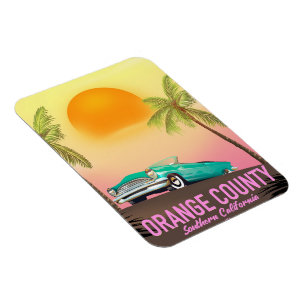 orange county California USA Magnet