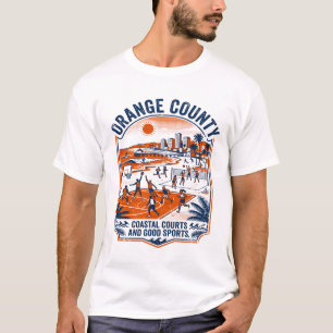 Orange County Coastal Courts And Good Sports T-Shirt