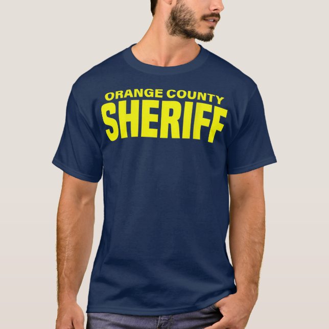 Orange County Florida Sheriff Deputies Uniform T-Shirt (Front)