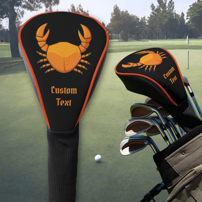 Orange Crab Golf Head Cover (Creator Uploaded)