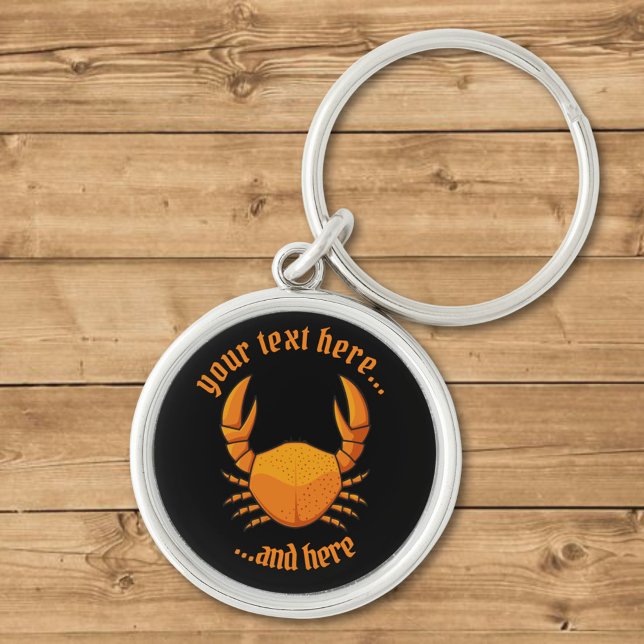 Orange Crab Key Ring (Creator Uploaded)
