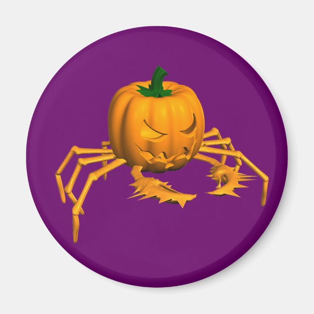 Orange Crab Magnet (Front)