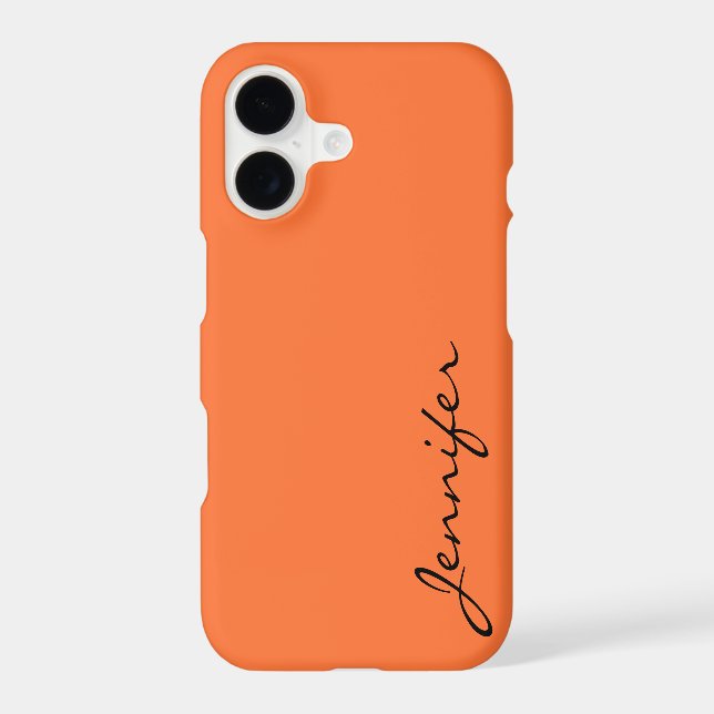 Orange (Crayola) colour background (Back)