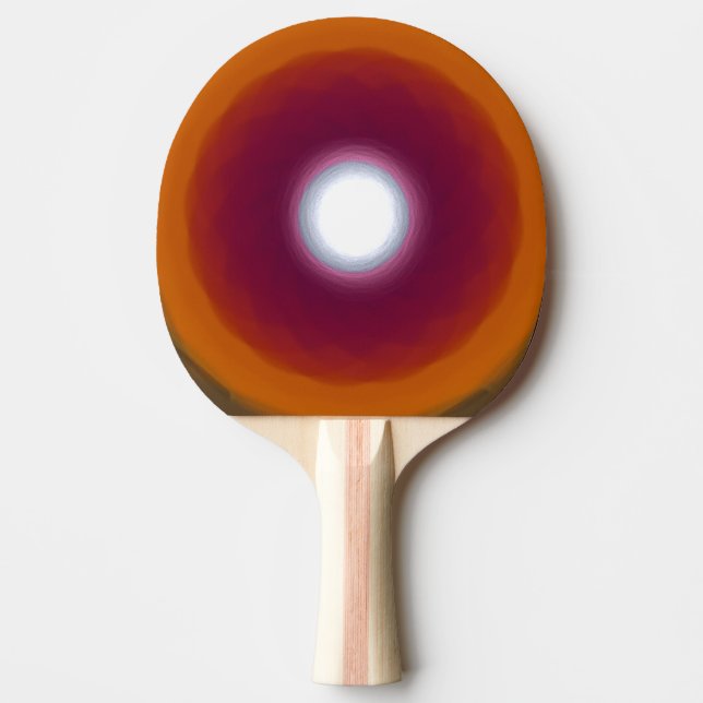 orange cream ping pongball ping pong paddle (Front)