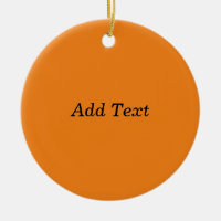 Orange Create Your Own Add Text Custom