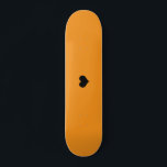 Orange | Create Your Own Custom Skateboard Design<br><div class="desc">Create Your Own Custom Skateboard Design! Use this orange color background or choose any color,  add your own photo,  background,  business logo,  or any personalized image. Perfect as unique gift for improving outdoor sport and activity and make them fun! Any font,  no minimum.</div>