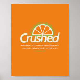 Orange Crushed Poster