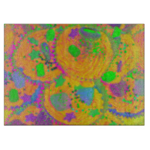 Orange Cupcakes cutting board