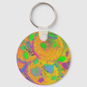 Orange Cupcakes keychain