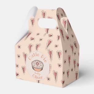Orange Cutie Pie Gender Neutral Baby Favour Box