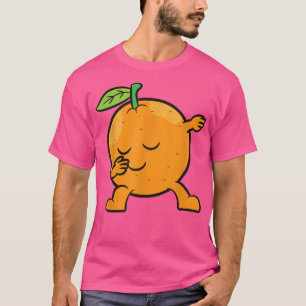 Orange Dabbing Orange Fruit Love Oranges T-Shirt
