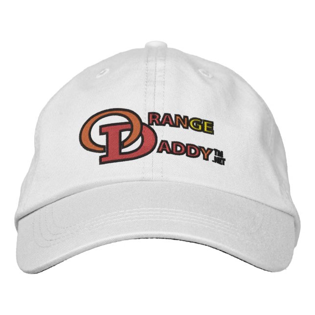 Orange Daddy Embroidered Hat (Front)