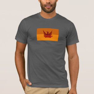 Orange Day San Francisco Fog & Gold Flag T-Shirt