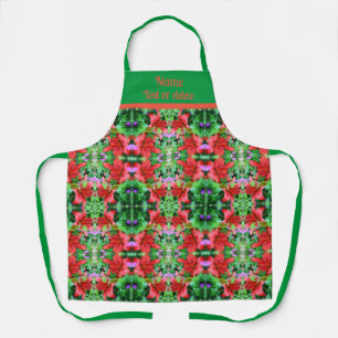 Orange Daylilies Abstract Flower Art Personalised Apron