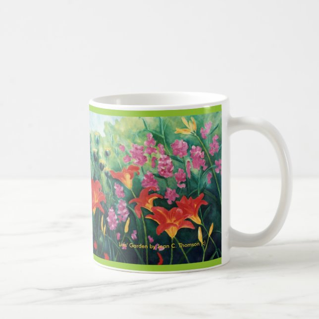 Orange Daylily Mug (Right)