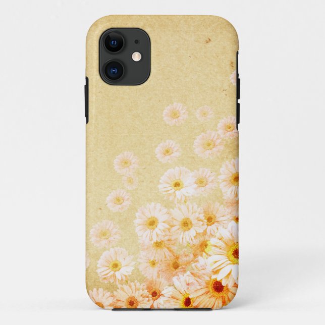 Orange Delicate Flower Iphone 5S Case (Back)