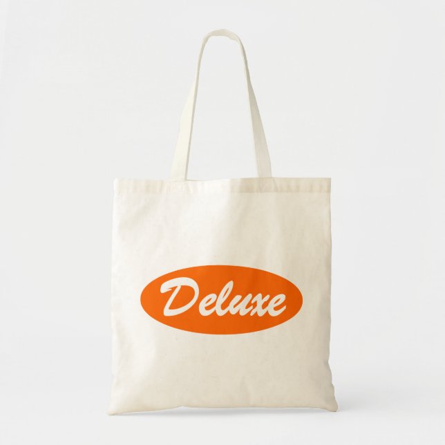 Orange Deluxe Tote Bag (Front)