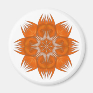 Orange Design Magnet