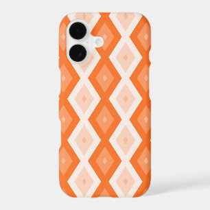 Orange diamond pattern
