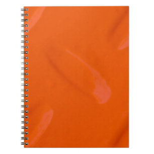 Orange Diamondplate Notebook