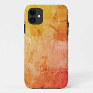 Orange Distressed iPhone 11 Case