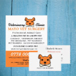 Orange Dog, Veterinarian, Veterinary Service Flyer<br><div class="desc">Orange Dog,  Veterinarian,  Veterinary Service Advertising Flyer by The Business Card Store.</div>