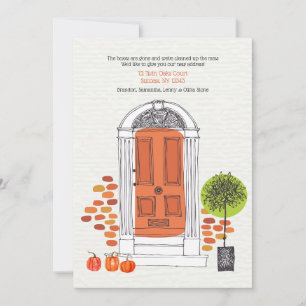 Orange Door Fall Moving Announcement