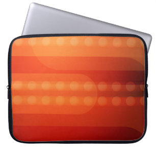 Orange dots on a distinctive electronics bag