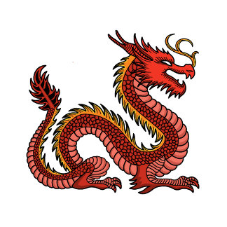 Orange Dragon T-Shirt