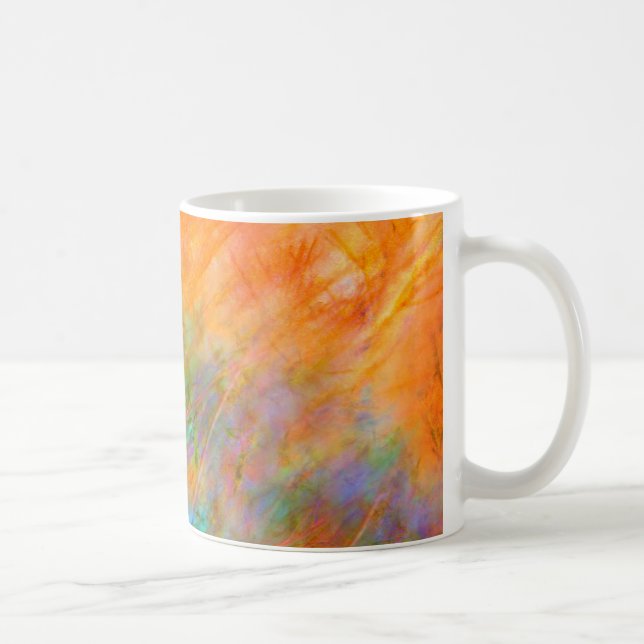 Orange Dreamscape Coffee Mug (Right)