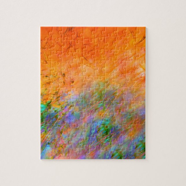 Orange Dreamscape Jigsaw Puzzle (Vertical)