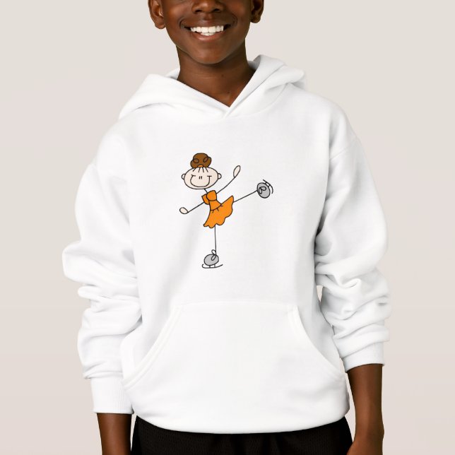 Orange Dress Figure Skater Tshirts and Gifts (Front)