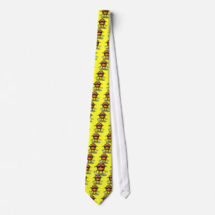 Orange Dude Tie