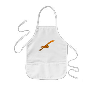 Orange Eagle Kids Apron
