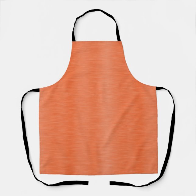 Orange Easter Baking Kitchen Apron (Front)