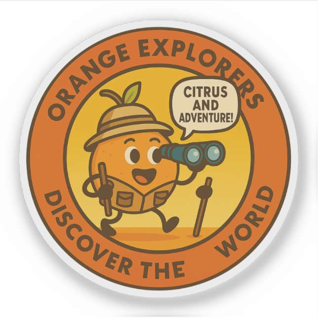 Orange Explorers Discover The World (Front)