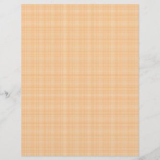 Orange fabric scrapbook paper design