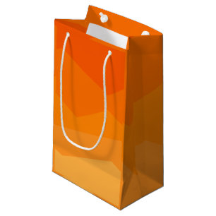 Orange Fade  Small Gift Bag