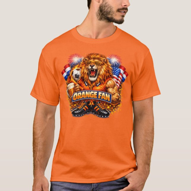 Orange fan T-Shirt (Front)