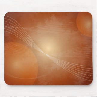 Orange Fantasy Mouse Mat
