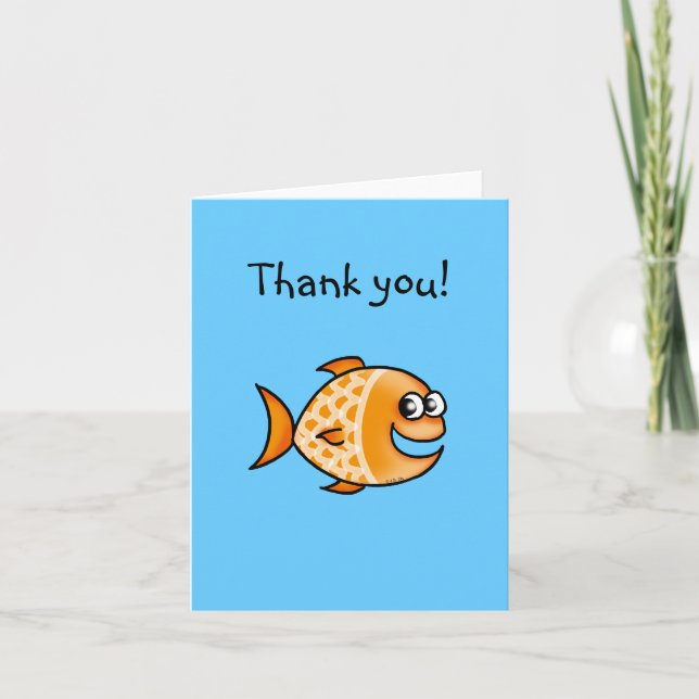 Orange fish thank you (Front)