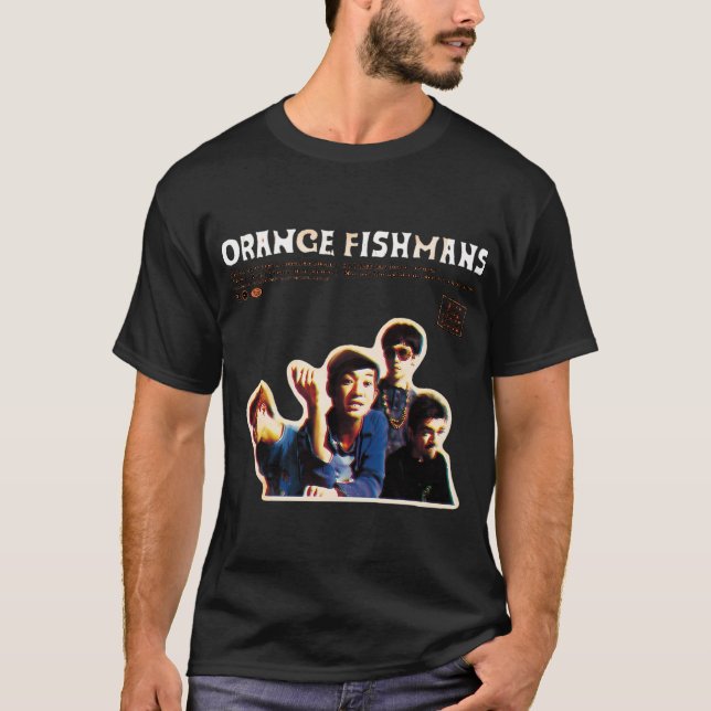 Orange Fishmans T-Shirt (Front)