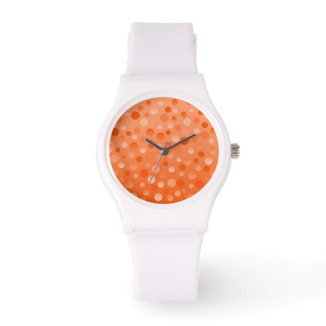Orange Fizz print watch (Front)