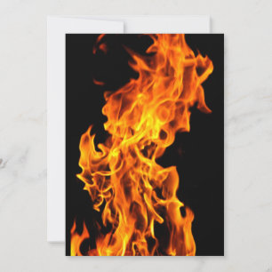 Orange flame